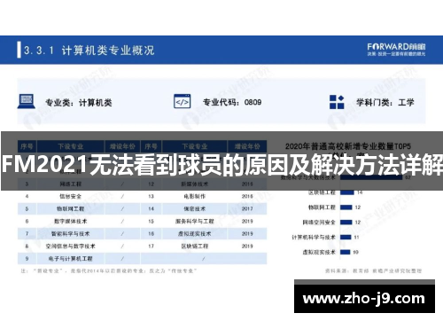 FM2021无法看到球员的原因及解决方法详解